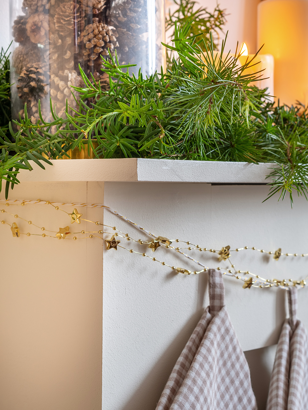 DIY Chimenea navideña de tablero de DM5